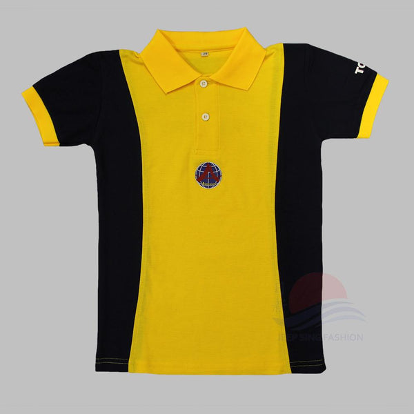 ADPS Yellow PE T-Shirt (Front view)