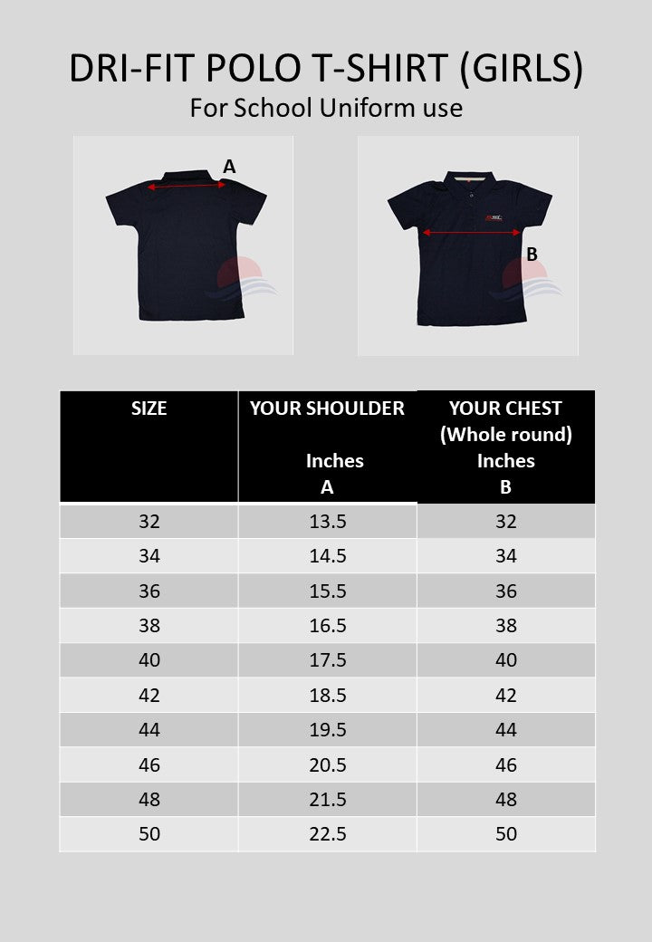 SST Dri-fit Polo T-Shirt (Girl) - Main Image