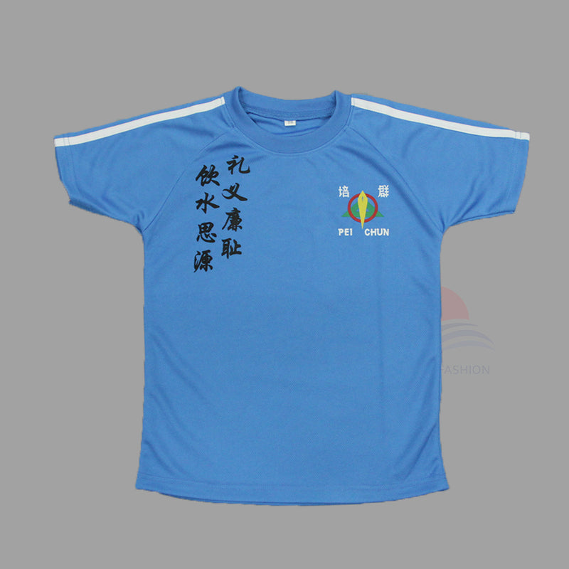 PCPS Blue PE Shirt