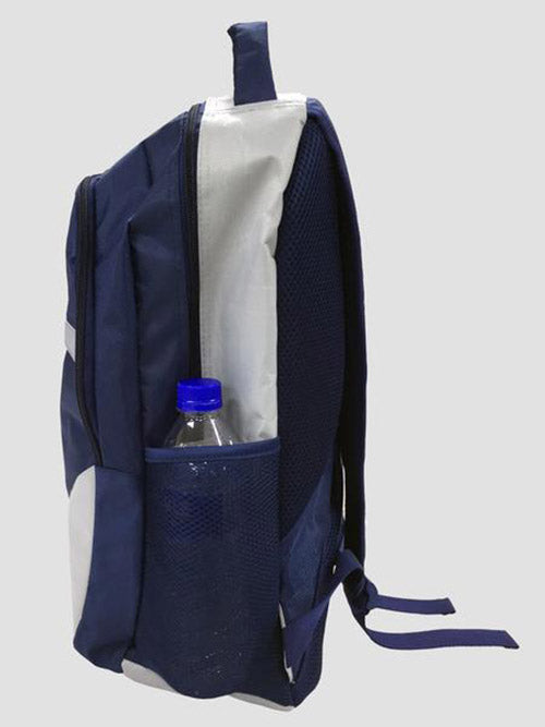 Navy School bag Side view