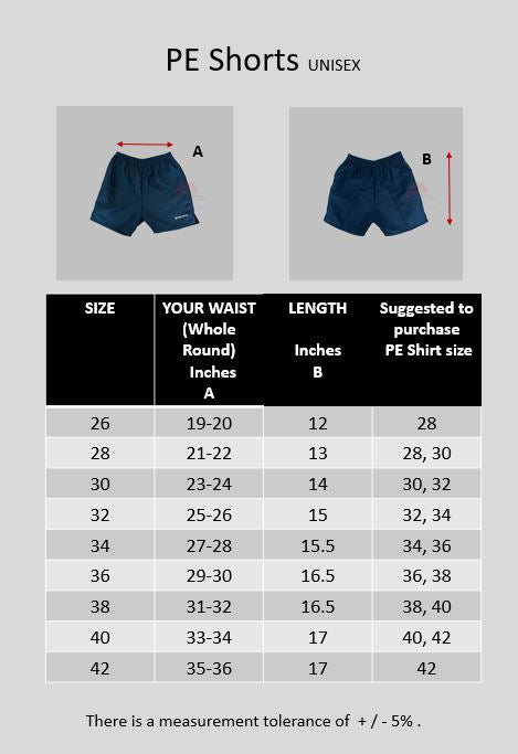 WWPS PE Shorts
