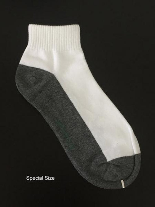 White school socks size special