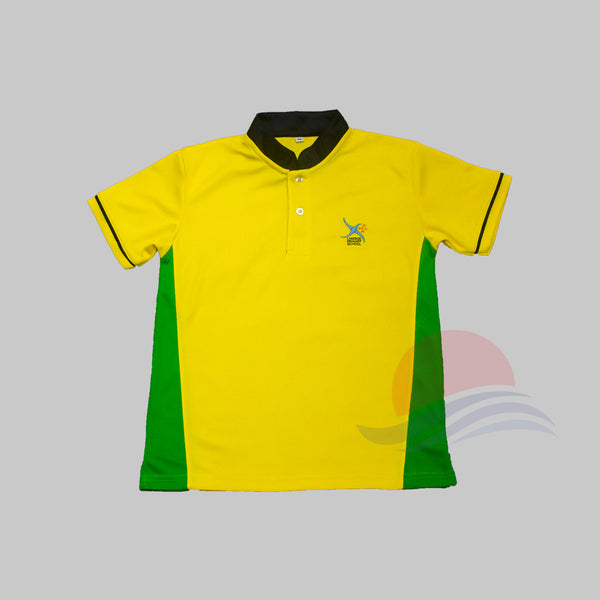 LSPS Green Collar PE T-Shirt Front view